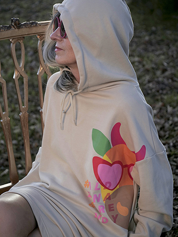 Sudadera vestido Aldeana Trendy